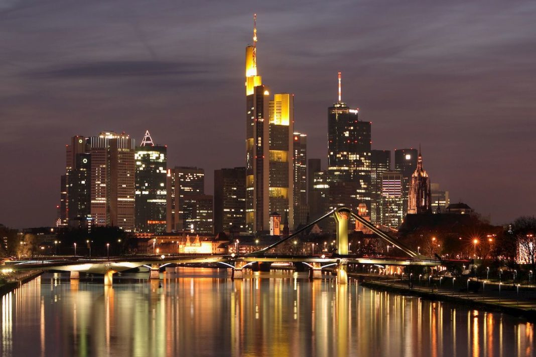 Centrum finansowe Niemiec: Frankfurt nad Menem. Fot. Internet.