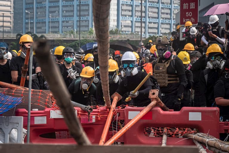 Chińskie represje w Hongkongu. Demonstranci błagają o pomoc Donalda Trumpa