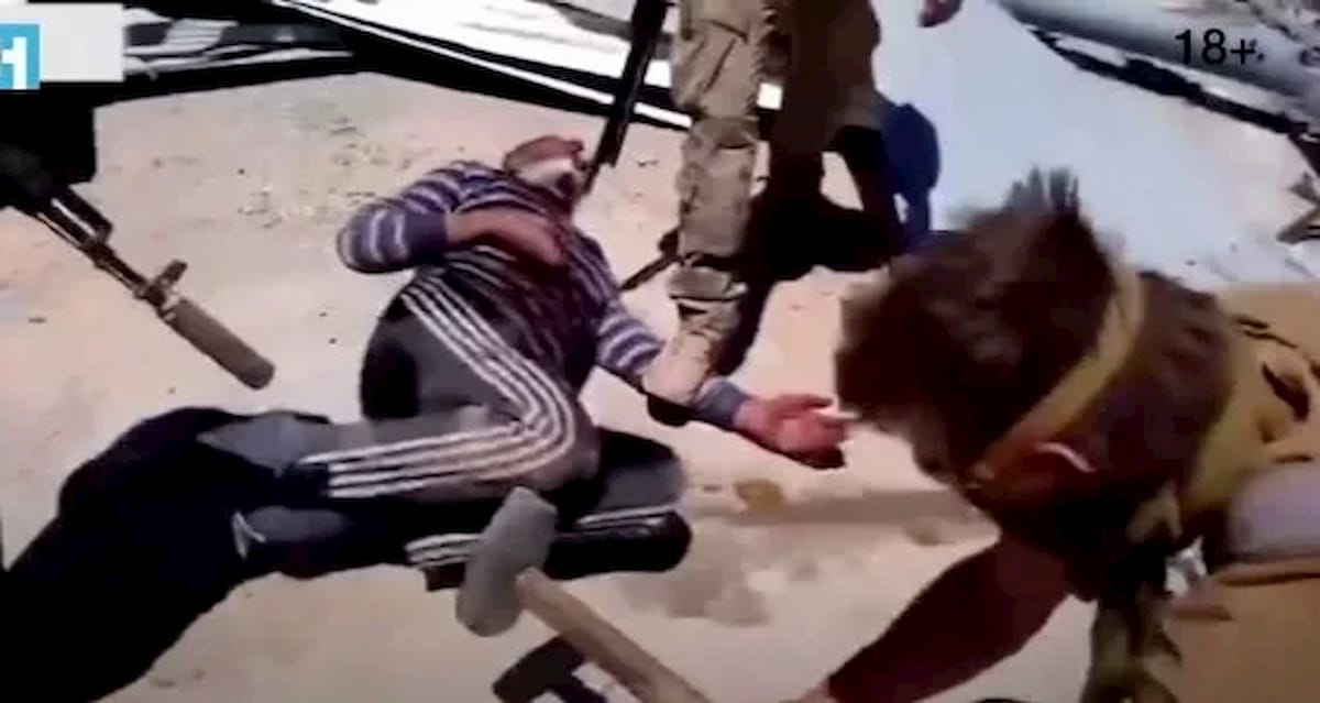 Tortury cywilów w Syrii. Fot. Internet