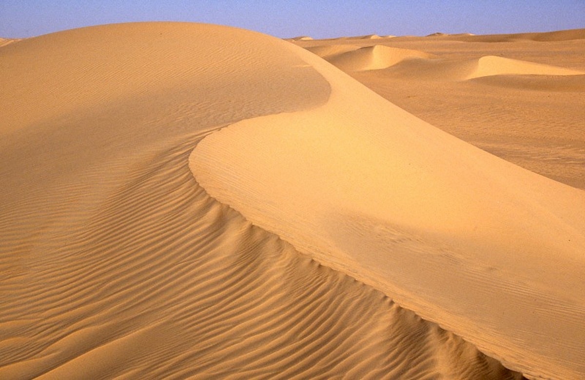 Dzisiejsza Sahara. Fot. Internet