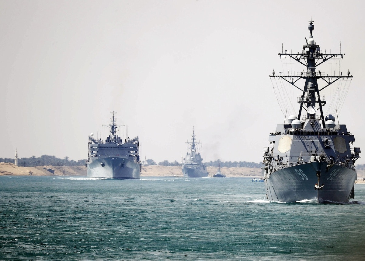 US Navy w Zatoce Perskiej. Fot. Internet