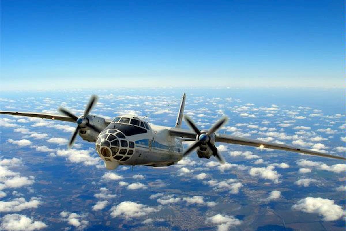 Ukraiński samolot rozpoznawczy AN 30B. Fot. Internet