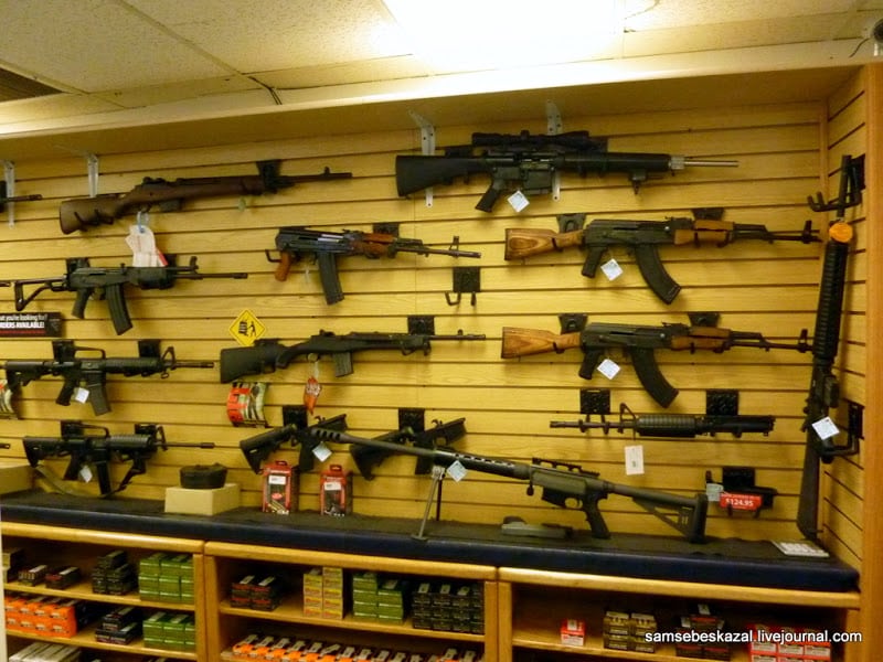 sklep z bronią palną, fot. Internet