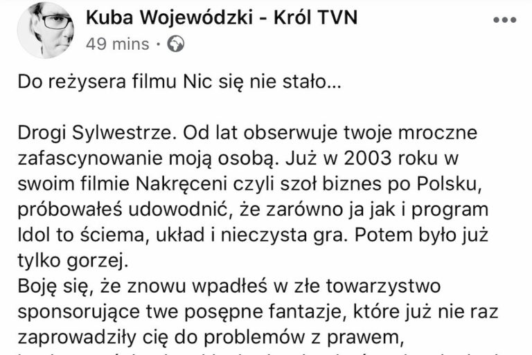 Latkowski ujawnia skłonności pedofilskie znanego celebryty. Wojewódzki straszy sądem