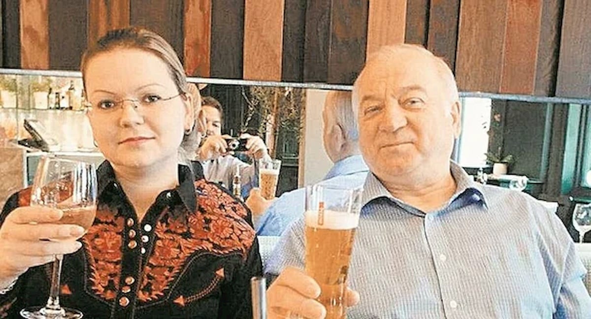 Siergiej Skripal z córką Julią. Fot. domena publiczna