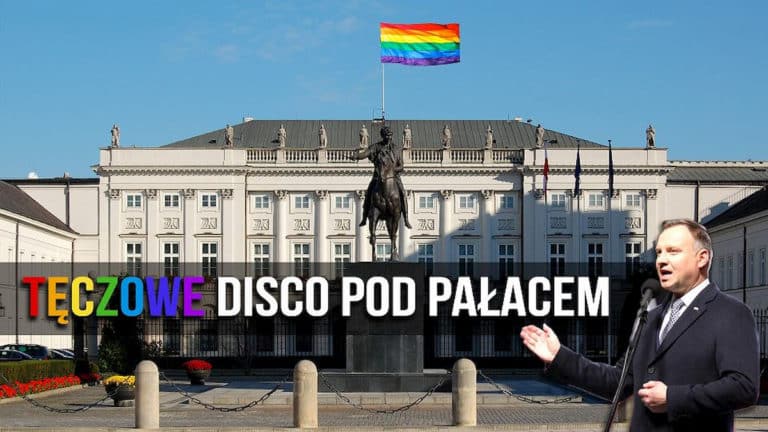Kto organizuje Tęczowe Disco pod Pałacem? Lewica spiera się o tę kontrowersyjną imprezę