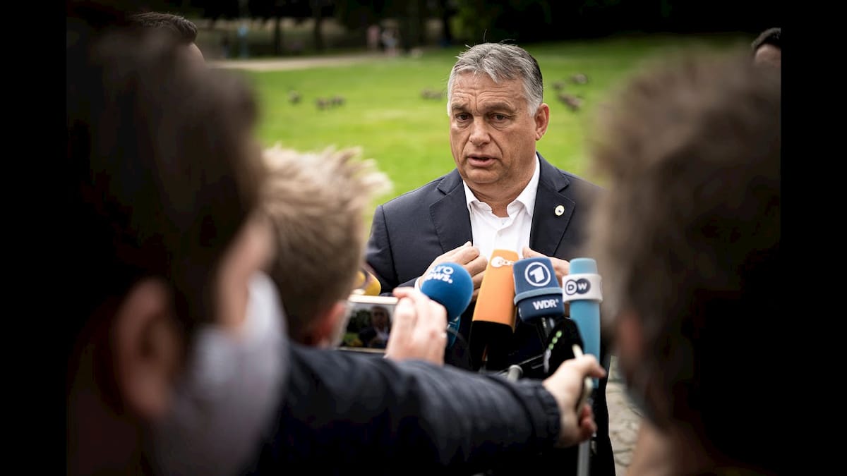 Viktor Orbán. Fot. YouTube