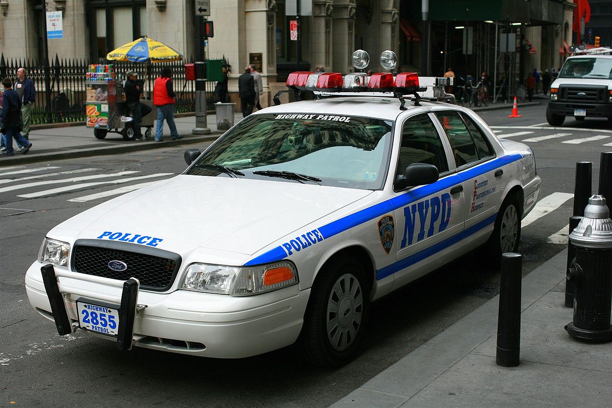 Radiowóz amerykańskiej policji. Fot. domena publiczna