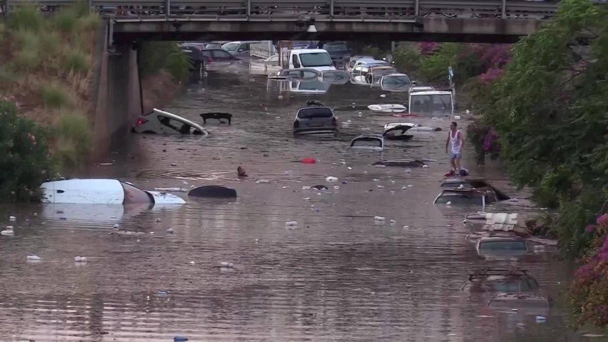 Powódź w Palermo. Fot. YouTube