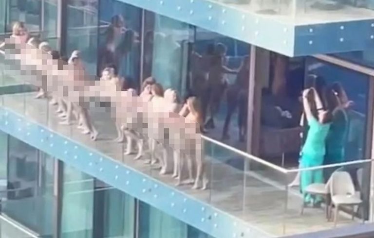 Nagie kobiety na balkonie w Dubaju. Do sieci wyciekły kolejne zdjęcia!