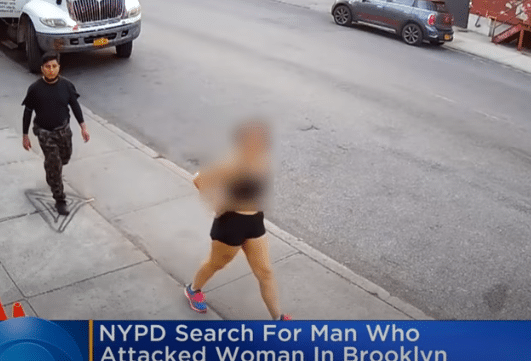 Policja szuka mężczyzny z nagrania! W biały dzień zboczeniec rzucił się na kobietę