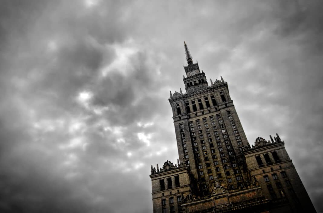 Palace of Culture and Science. Warsaw, Poland